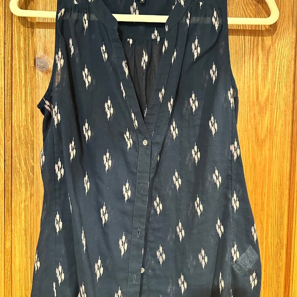 PAIGE Bonnie Tank, Cedar Ikat, XS - Picture 2 of 5